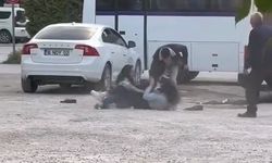 Bursa İnegöl'de genç kızlar birbirine girdi: Kavgada yerde yuvarlandılar