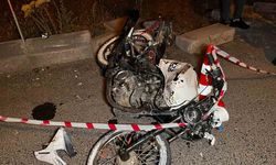 Nevşehir’de kırmızı ışıkta geçip minibüse çarpan motosikletin sürücüsü öldü