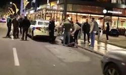 Aksaray'da alkollü sürücü kaza yaptı: Direndiği polislerin aracına zarar verdi