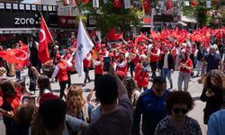 Ankara Bahçelievler'de "19 Mayıs" dolayısıyla kortej yürüyüşü yapıldı