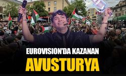 Eurovision'u Avusturya kazandı: Protestoların gölgesinde İsrail ikinci oldu