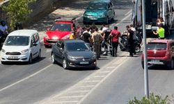Çorlu'da motosikletle otomobilin çarpıştığı kazada 2 kişi yaralandı