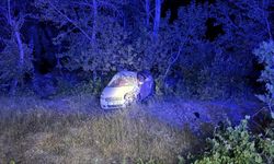Tunceli'de otomobil şarampole devrildi: 1 yaralı