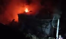 Bingöl’de ormanlık alanda çıkan yangın eve sıçradı