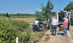 Bursa Karacabey'de kazada yaralanan sürücü hastanede öldü