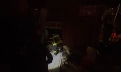 Erzincan’da gece saatlerinde yangın paniği yaşandı