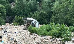 Gaziantep İslahiye'de yayla yolunda feci kazada 3 kişi öldü: Otomobil uçuruma yuvarlandı