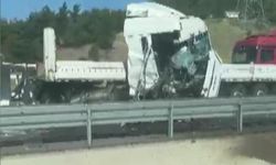 Kahramanmaraş Göksun yolunda tır kazası: 1 yaralı