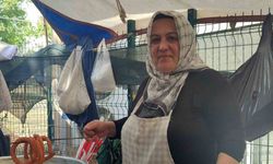 Kahramanmaraşlı kadının halka tatlısı geçim kaynağı oldu