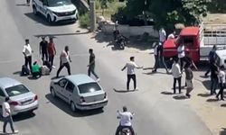 Tarsus trafik kazasında sonra çıkan kavgayı polis havaya ateş ederek ayırabildi