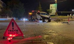 Taşova'da feci kazada otomobiller çarpıştı: 1 ölü