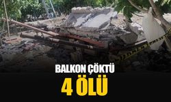 Batman'da feci olay: Beşirli'de evin balkonu çöktü 4 ölü