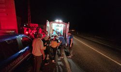 Adana Pozantı'da kamyonet ile taksi çarpıştı