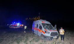 Elazığ'da hasta taşıyan ambulans kaza yaptı