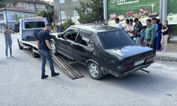 Karabük'te polisin "dur" ihtarına uymayan ehliyetsiz sürücü kovalamacayla yakalandı