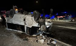 Nevşehir'de feci kaza: Avanos'ta minibüs ile otomobil çarpıştı
