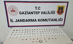 Tarihi eser niteliğinde 80 sikke ile 14 obje ele geçirildi