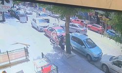 Ankara'da otomobilin çarptığı yaya havada takla attı