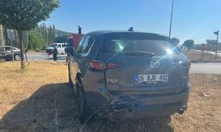 Çorumda otomobiller çarpıştı: 4 yaralı