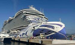 Dev gemi Bodrum’a ilk kez geldi