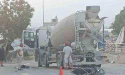 Hatay'da feci kazada beton mikseri motosikleti ezdi: 2 ölü