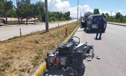 İmranlı'da motosikletin çarptığı yaya öldü