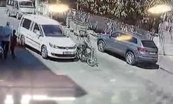 Nizip'te 1 kişinini öldüğü feci motosiklet kazası güvenlik kamerasında