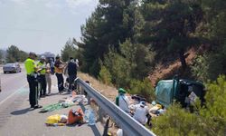 Sivas’ta feci kaza: Yoldan çıkan minibüs takla attı: 13 yaralı