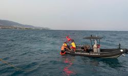 Denizde kaybolan kişi 5 saat sonra sağ bulundu