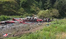 Erzurum'da feci kaza: Şenkaya'da şarampole devrilen tırın İranlı sürücüsü öldü