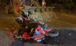 Kayseri'de feci kazada traktörle çarpışan motosikletin sürücüsü öldü
