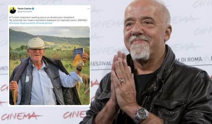 Simyacı'nın yazarı Paulo Coelho'dan 'Türk çoban' paylaşımı