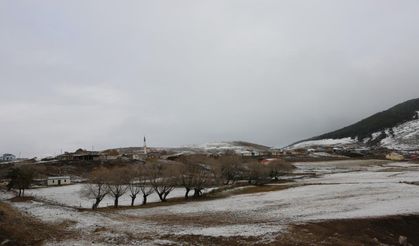 Ardahan'da Mayıs ayında kar sürprizi