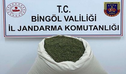 Bingöl'de 16 kilogram esrar ele geçirildi