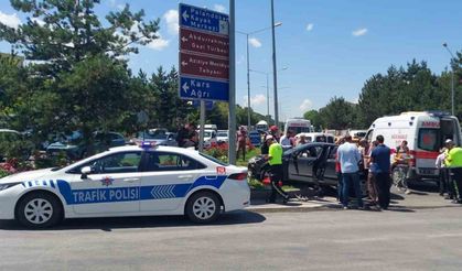 Erzurum'da dikkatsizlik sonucu kavşakta kaza: 6 yaralı