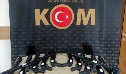 Nevşehir'de kayıtsız 24 av tüfeğine el konuldu