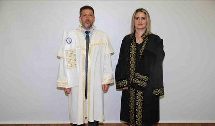 Şırnak Üniversitesi'nde cübbe giyme töreni