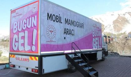 Osmaneli ilçesinde mobil kanser tarama aracına yoğun ilgi!