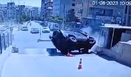 Şanlıurfa'da polisin şehit olduğu kaza anı