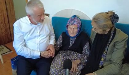 Isparta'da yaşayan 110 yaşındaki Aliye nine yıllara meydan okuyor!