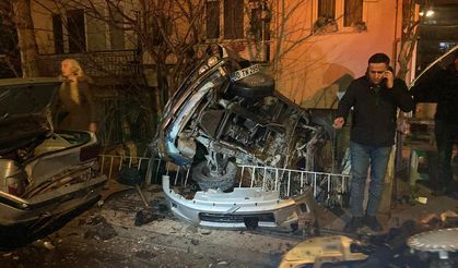 Amasya’da Zincirleme Kaza: 3 Yaralı, 5 Otomobil Hasarlı