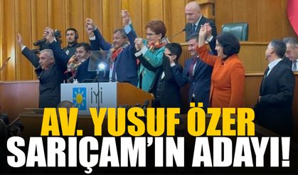 Adana Sarıçam’ın İYİ Parti belediye başkan adayı Yusuf Özer oldu