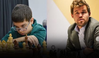 Satrancın Messi'si  adlı 10 yaşındaki oyuncu, satranç dünyasının önemli ismi Magnus Carlsen'i 38 saniyede yendi!