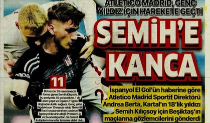 Atletico Madrid'ten Beşiktaş'ın yıldızına kanca
