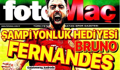 Şampiyonluk hediyesi Bruno Fernandes