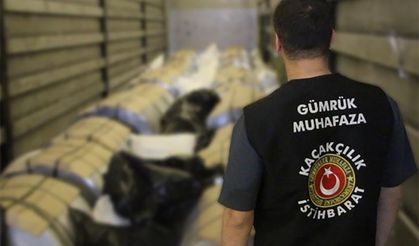 8,1 milyar liralık kaçakçılık önlendi