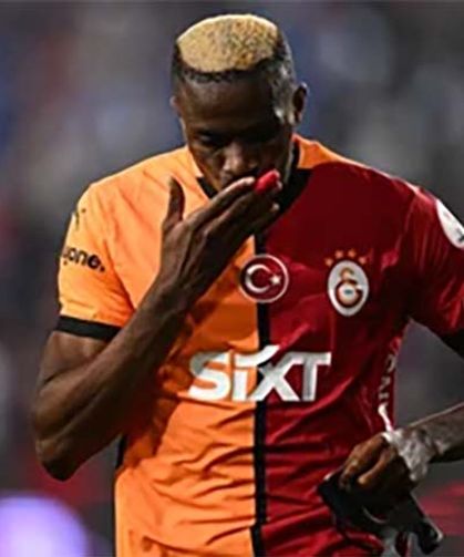 Osimhen ve Sane için imza töreni düzenlendi
