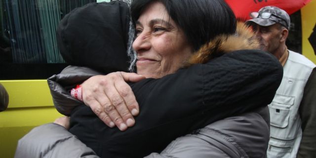 Filistinli eski kadın vekilin esareti 20 ay sonra son buldu