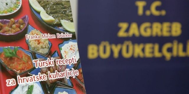 Hırvatistan'da "Hırvat aşçılar için Türk yemek tarifleri" kitabı tanıtıldı