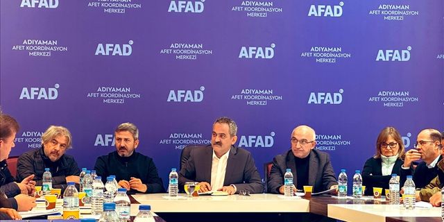 Bakan Özer, Adıyaman'da eğitim istişare toplantısına katıldı
